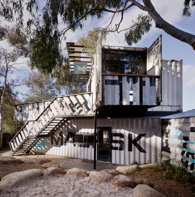 PHOOEY Architects Childrens Activity Centre Skinners Playground South Melbourne